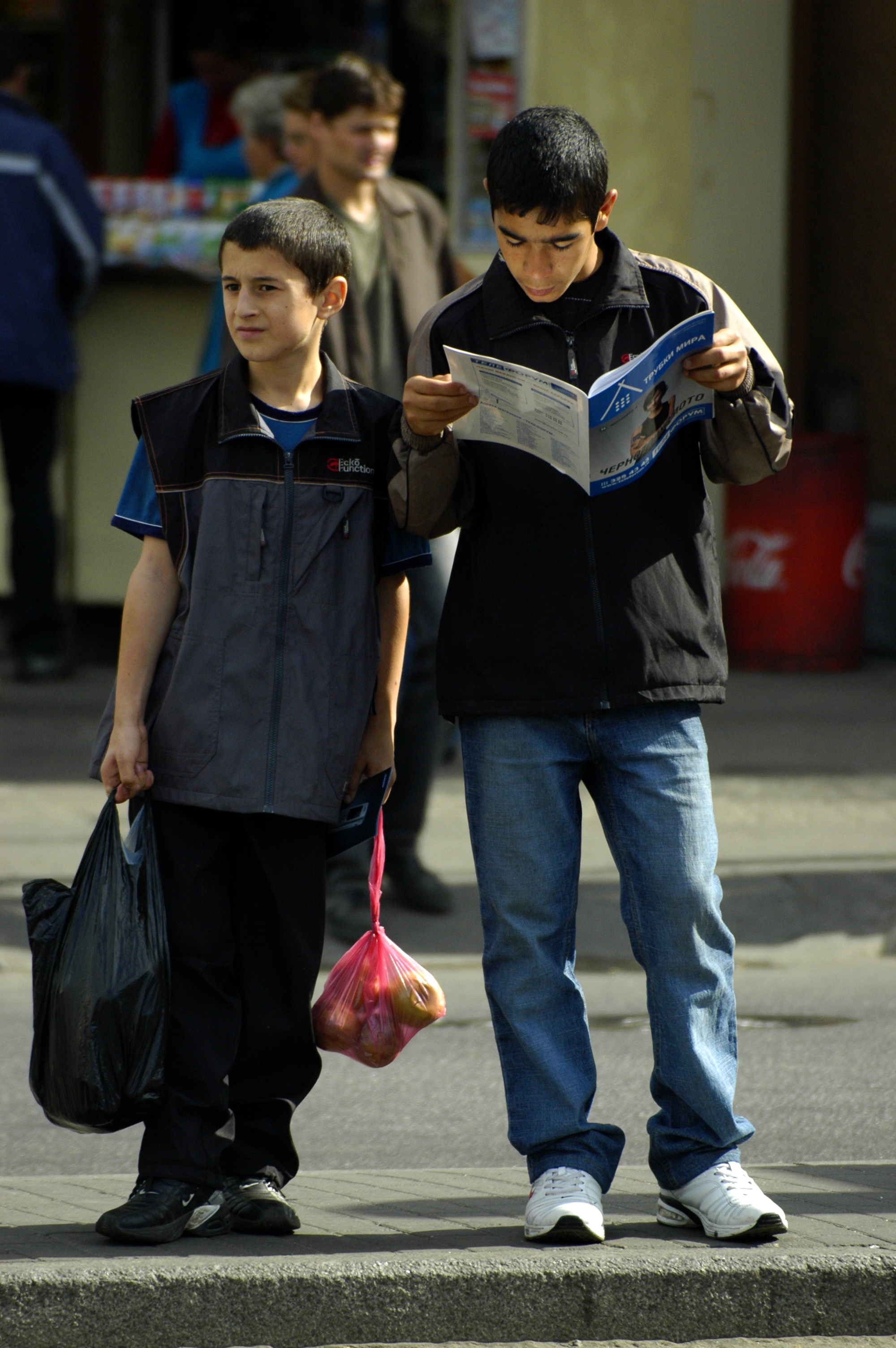 photo of Russian kids in St. Petersburg