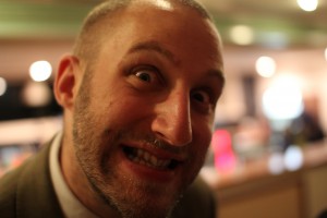 Me grinning in 2011