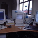 My work desk in 1998